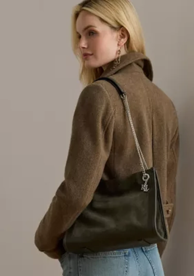 Suede & Leather Medium Bradley Tote Bag