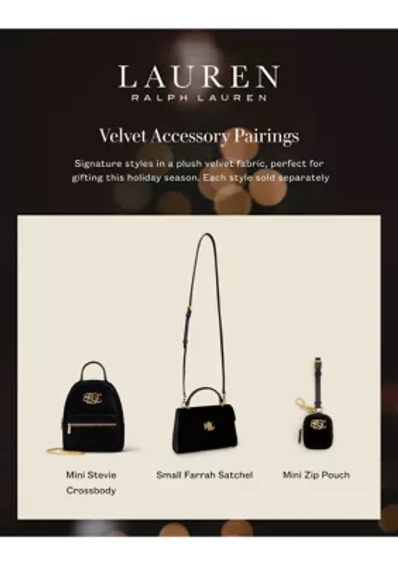 Velvet Mini Stevie Crossbody Bag