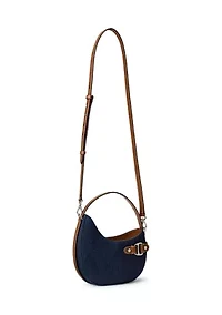 Denim Small Tasha Crossbody Bag