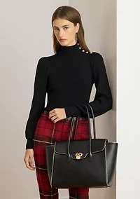 Leather Large Tanner Satchel