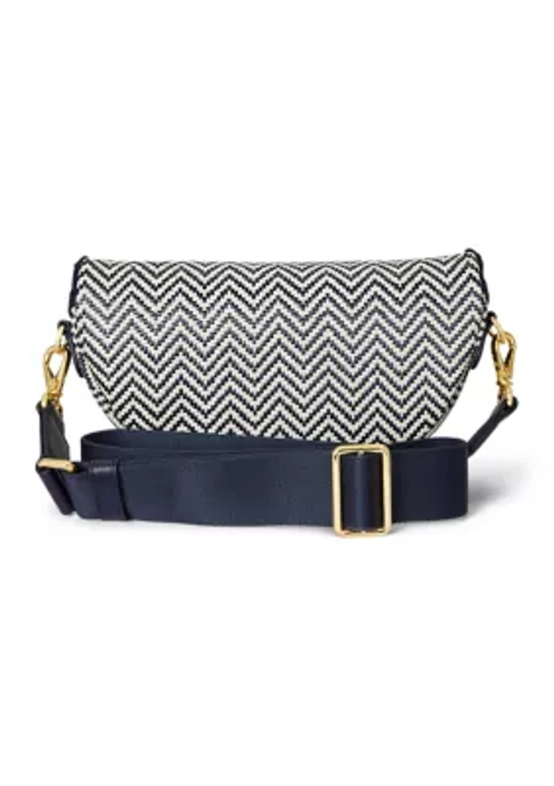 Herringbone Woven Marcy Belt Bag