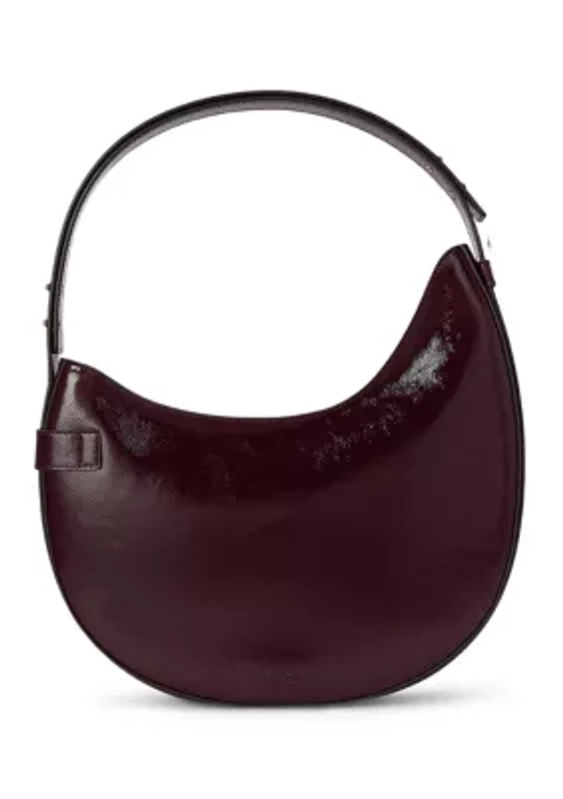 Patent Leather Large Tasha Shoulder Bag