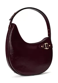 Patent Leather Large Tasha Shoulder Bag