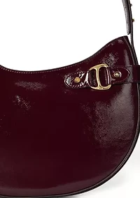 Patent Leather Large Tasha Shoulder Bag