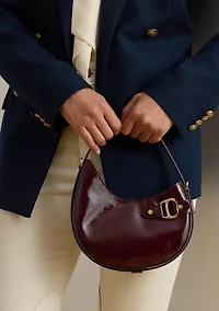 Patent Leather Small Tasha Crossbody Bag