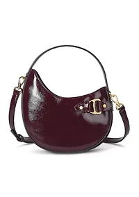 Patent Leather Small Tasha Crossbody Bag