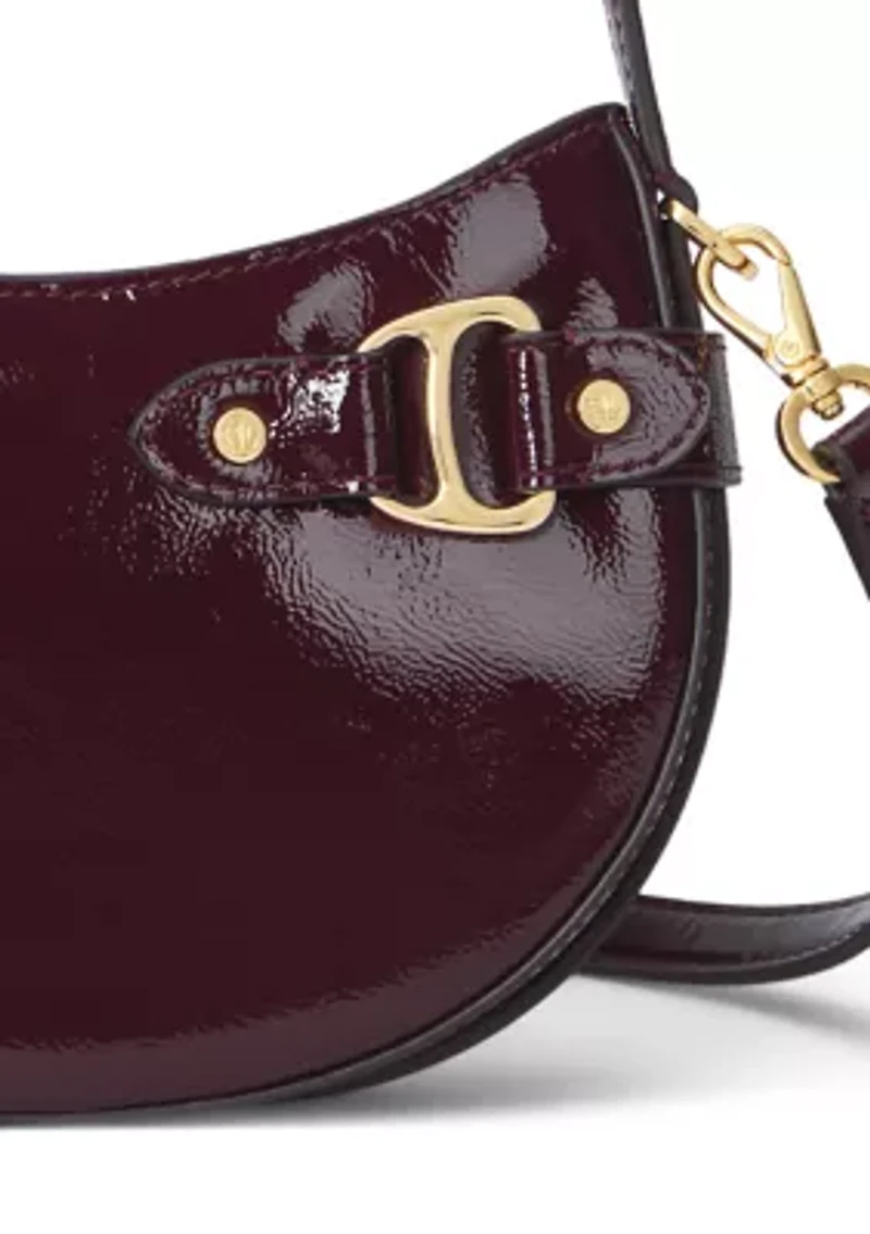 Patent Leather Small Tasha Crossbody Bag