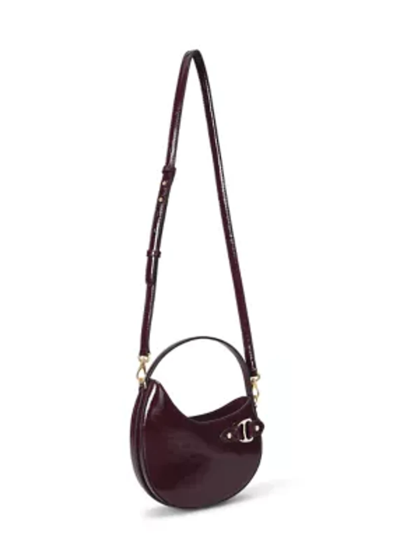 Patent Leather Small Tasha Crossbody Bag