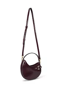 Patent Leather Small Tasha Crossbody Bag