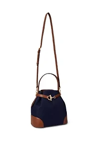 Washed Denim Medium Blaike Bucket Bag