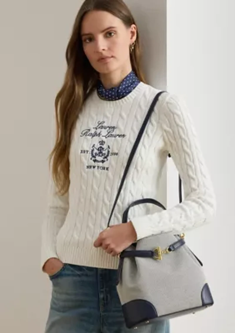 Canvas Medium Blaike Bucket Bag