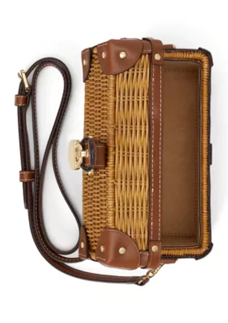 Rattan Small Tanner Luggage Crossbody