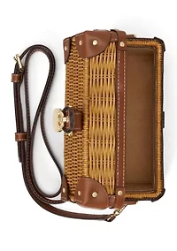 Rattan Small Tanner Luggage Crossbody