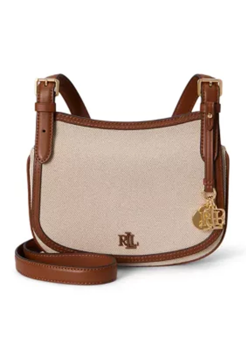 Canvas Medium Marcy Crossbody Bag