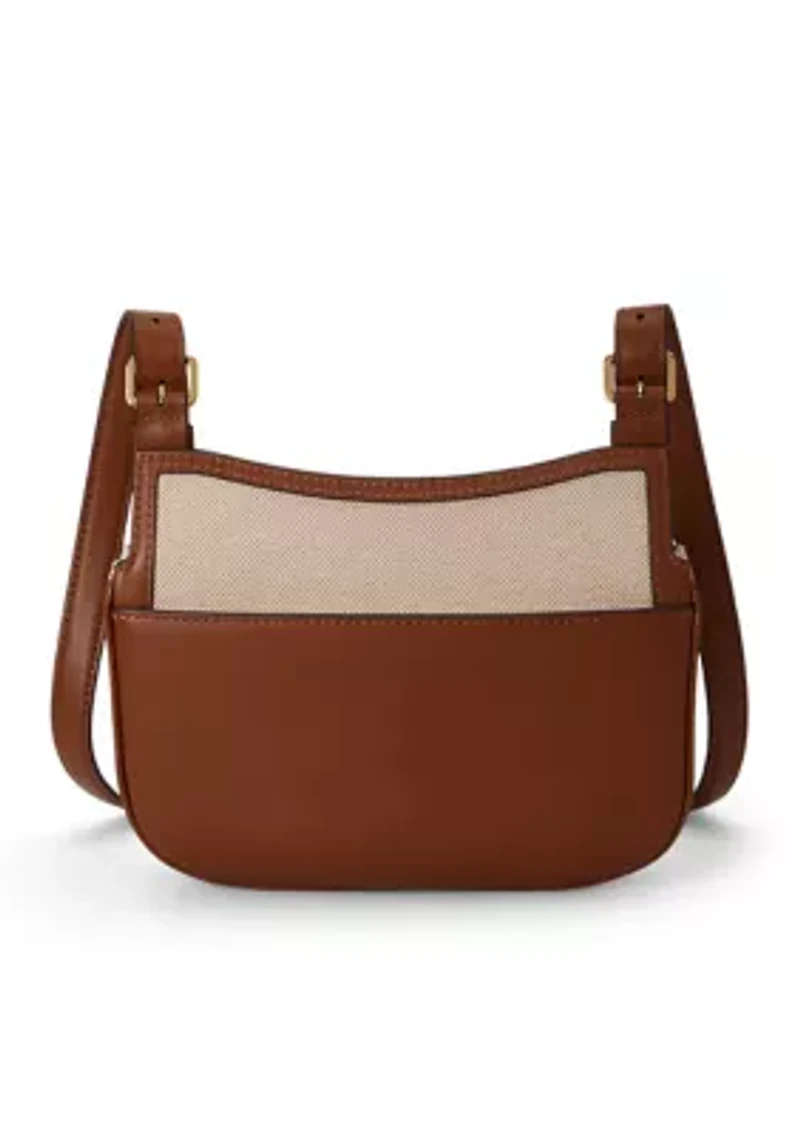 Canvas Medium Marcy Crossbody Bag