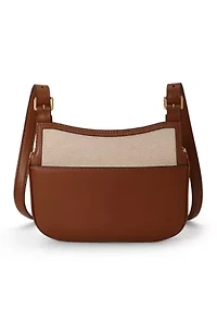 Canvas Medium Marcy Crossbody Bag