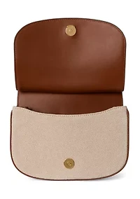 Canvas Medium Marcy Crossbody Bag