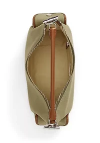 Washed Canvas Small Blaike Shoulder Bag