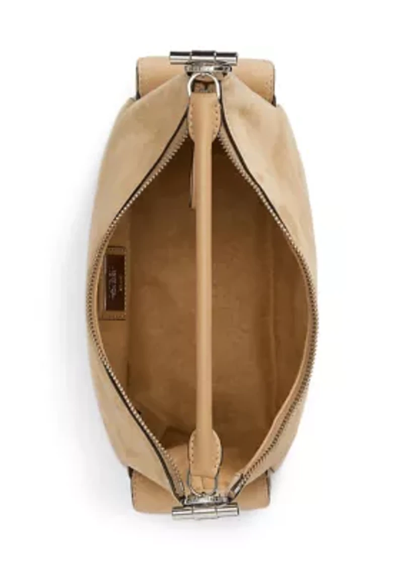 Suede Small Blaike Shoulder Bag