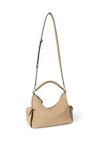 Suede Small Blaike Shoulder Bag
