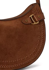 Whipstitched Large Tasha Shoulder Bag