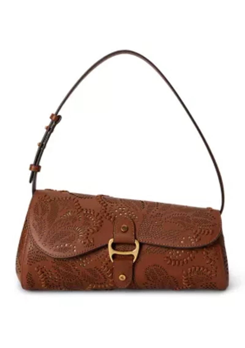 Tooled Medium Tasha East-West Bag