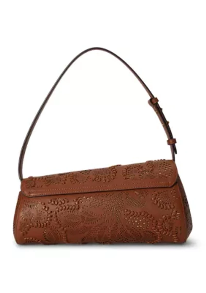 Tooled Medium Tasha East-West Bag