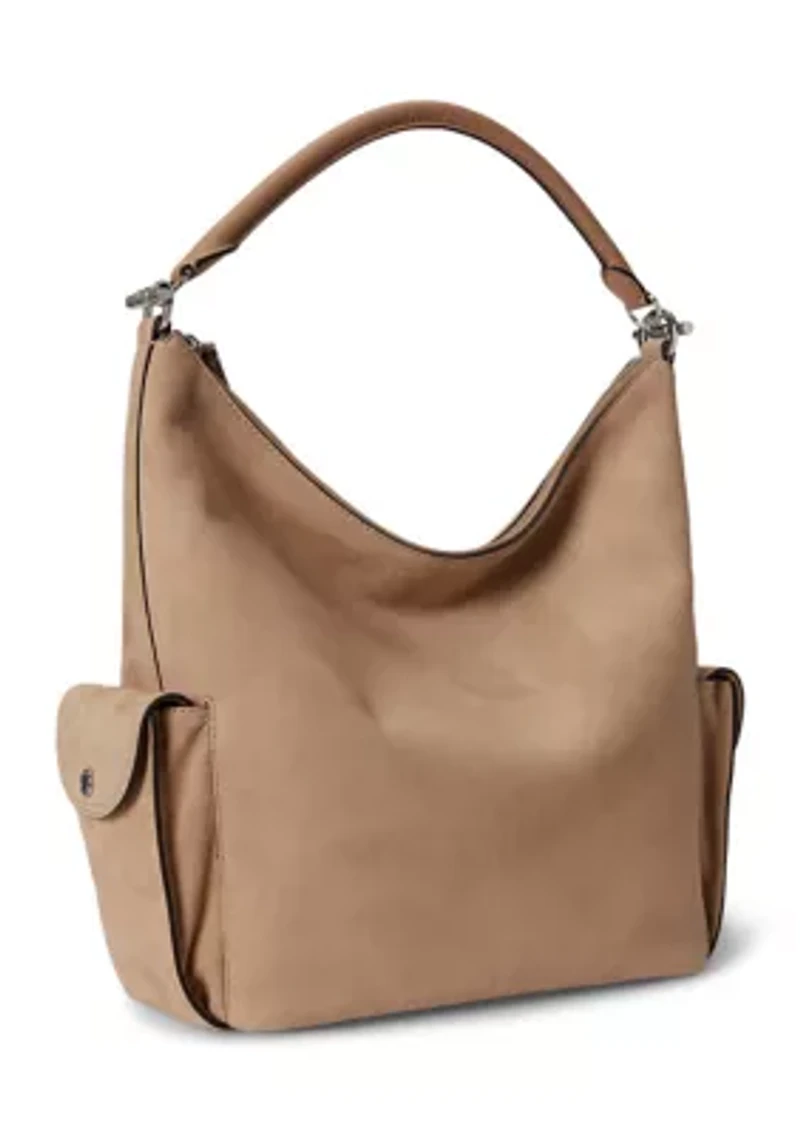 Suede Large Blaike Shoulder Bag
