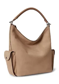 Suede Large Blaike Shoulder Bag