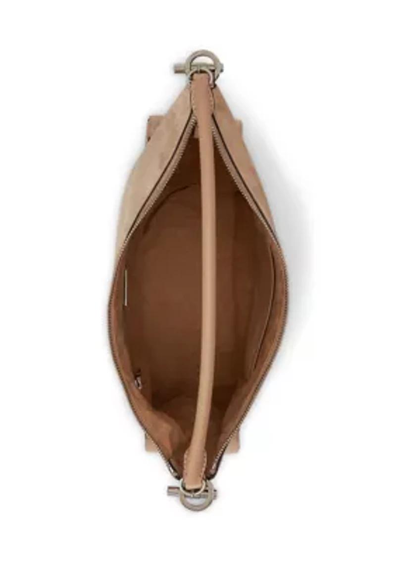 Suede Large Blaike Shoulder Bag
