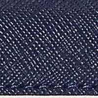 Crosshatch Leather Slim Wallet