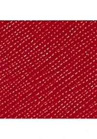 Crosshatch Leather Compact Wallet