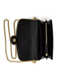 Two-Tone Leather Medium Adair Crossbody