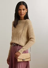 Raffia Medium Adair Crossbody