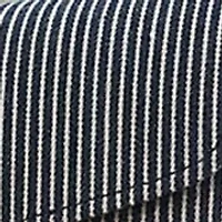 Striped Canvas Medium Adair Crossbody