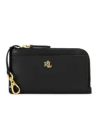 Leather L-Zip Card Case