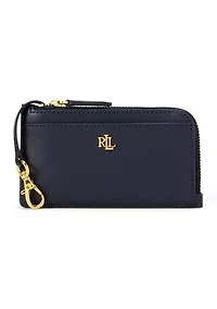 Leather L-Zip Card Case