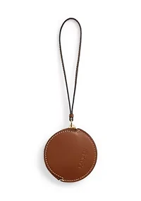 Leather Small Beach Ball Pouch