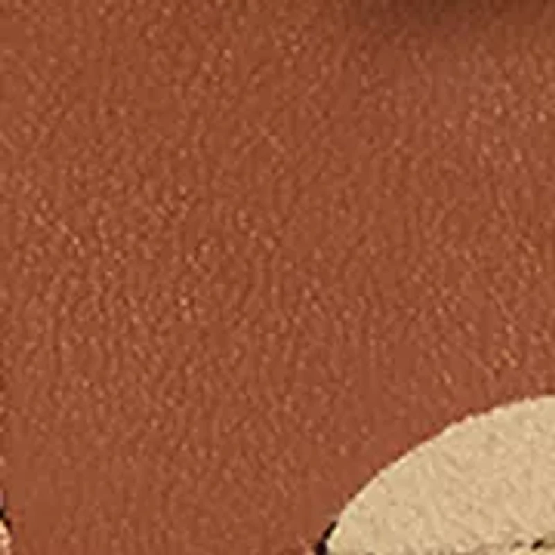 Suede-Trim Leather Vizsla Charm