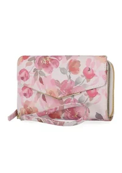Bag Flat Floral Wallet