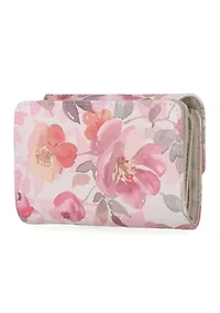 Printed Floral Bowbar Amsterdam Indexer Wallet