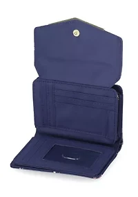 Printed Floral Bowbar Amsterdam Indexer Wallet