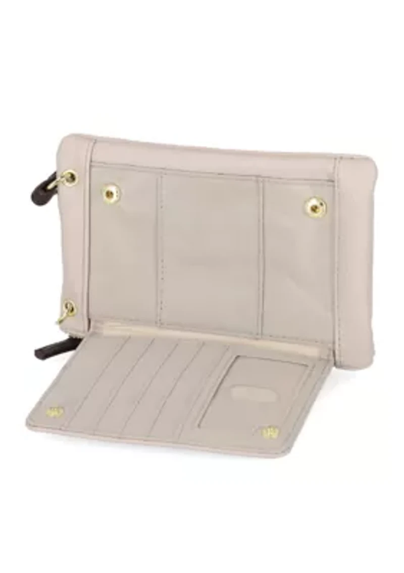 Cornelia Color Blocked Crossbody Wallet