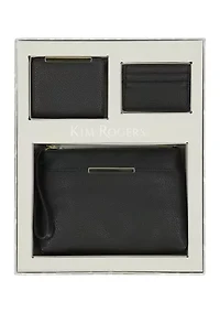 Boxed 3 Piece Wristlet Gift Set
