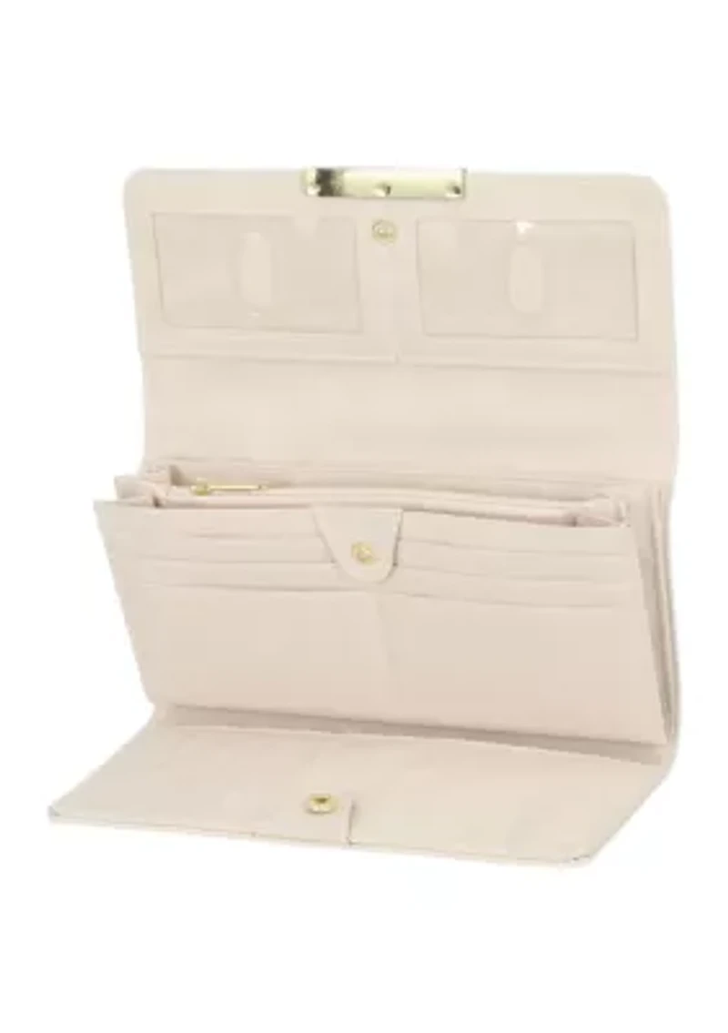 Saffiano Bowbar Filemaster Wallet