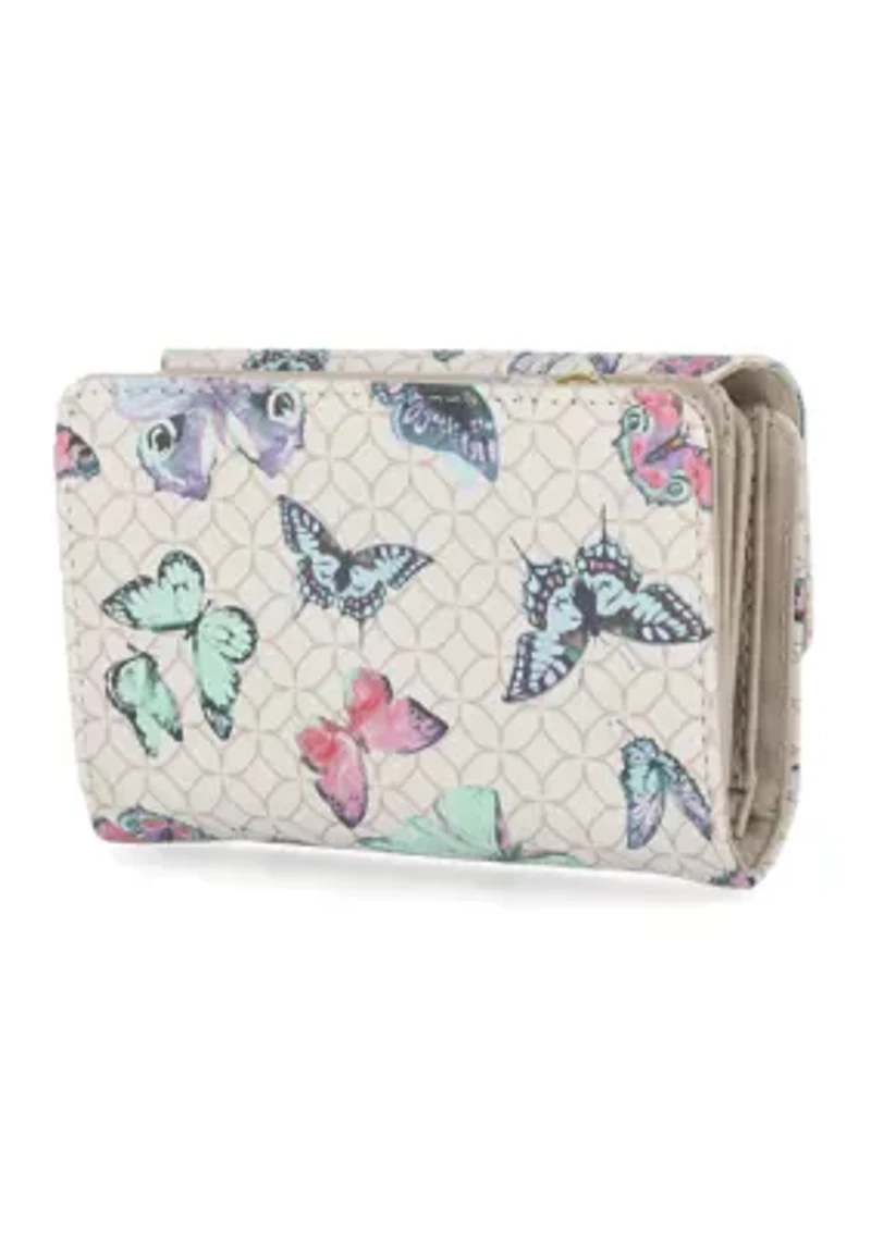 Amsterdam Indexer Butterfly Print Wallet