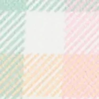 Cornelia Plaid Wallet on a String