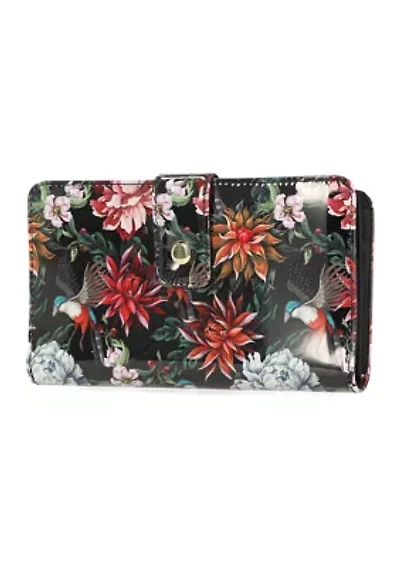 Sierra Double Zip Wristlet