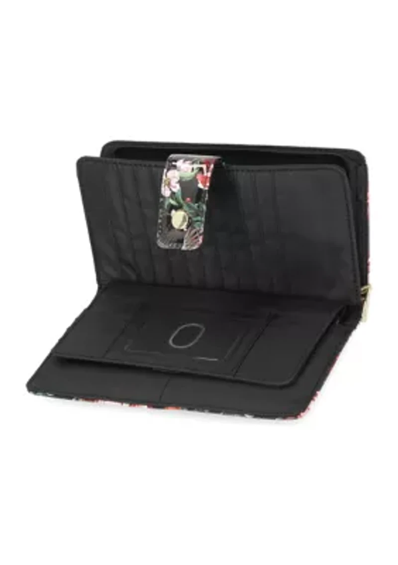 Sierra Double Zip Wristlet