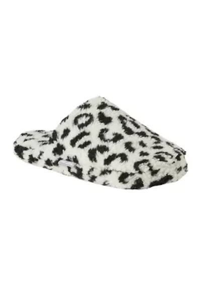 Plush Slipper Scuffs
